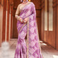 Trendy Saree Chiffon Multi Colour Fancy Work Saree
