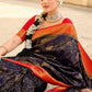 Trendy Saree Silk Multi Colour Patch Border Saree