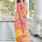 Trendy Saree Patola Silk Multi Colour Weaving Saree