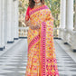Trendy Saree Patola Silk Multi Colour Weaving Saree