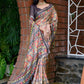 Contemporary Cotton Silk Multi Colour Print Saree