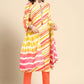 Pant Style Suit Rayon Multi Colour Print Salwar Kameez