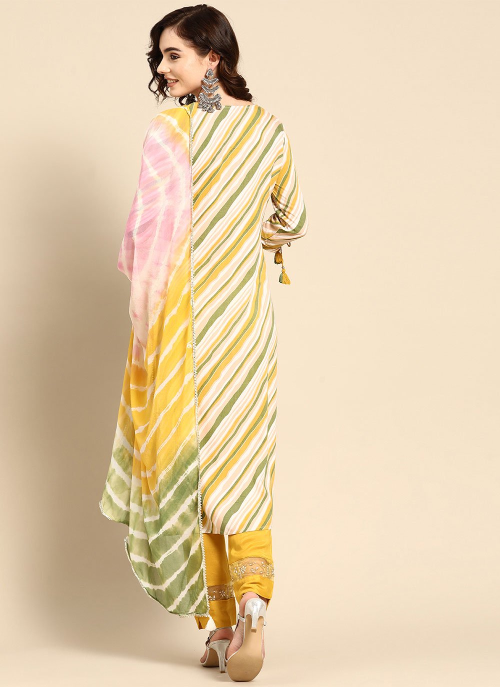 Salwar Suit Rayon Multi Colour Print Salwar Kameez