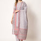 Salwar Suit Muslin Multi Colour Embroidered Salwar Kameez