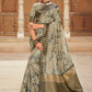 Trendy Saree Silk Multi Colour Digital Print Saree