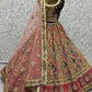 A Line Lehenga Velvet Multi Colour Diamond Lehenga Choli