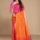 Trendy Saree Georgette Multi Colour Weaving Saree