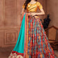 Readymade Lehenga Choli Chinon Multi Colour Print Lehenga Choli