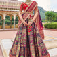Lehenga Choli Silk Multi Colour Embroidered Lehenga Choli