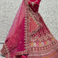 Lehenga Choli Velvet Rani Diamond Lehenga Choli