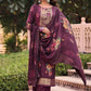 Trendy Suit Muslin Purple Digital Print Salwar Kameez