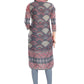 Designer Kurti Muslin Pink Print Kurtis