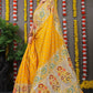 Trendy Saree Banarasi Silk Mustard Jacquard Work Saree