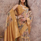 Designer Cotton Mustard Digital Print Saree
