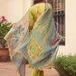Salwar Suit Silk Viscose Mustard Digital Print Salwar Kameez