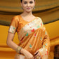 Classic Tussar Silk Mustard Meena Saree