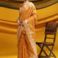 Classic Tussar Silk Mustard Meena Saree