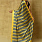 Classic Satin Mustard Digital Print Saree