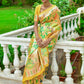 Classic Silk Mustard Woven Saree