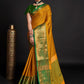Classic Silk Mustard Weaving Saree