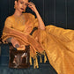 Classic Silk Mustard Weaving Saree