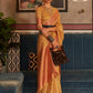 Classic Silk Mustard Weaving Saree