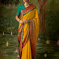 Trendy Saree Brasso Mustard Weaving Saree