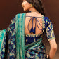 Trendy Saree Silk Blue Rama Weaving Saree