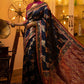 Classic Banarasi Silk Blue Weaving Saree