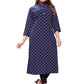 Casual Kurti Rayon Blue Print Kurtis