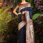 Contemporary Banarasi Silk Blue Woven Saree