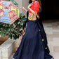 Lehenga Choli Cotton Blue Embroidered Lehenga Choli