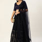 Lehenga Choli Georgette Blue Embroidered Lehenga Choli