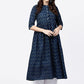 Casual Kurti Cotton Blue Print Kurtis