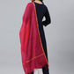 Floor Lenght Salwar Suit Crepe Silk Blue Plain Salwar Kameez