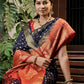 Classic Banarasi Silk Blue Weaving Saree