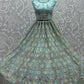 A Line Lehenga Net Blue Diamond Lehenga Choli