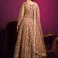 Salwar Suit Net Brown Embroidered Salwar Kameez