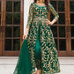 Salwar Suit Net Green Cord Work Salwar Kameez