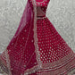 A Line Lehenga Net Rani Diamond Lehenga Choli