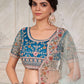 Lehenga Choli Net Blue Dori Work Lehenga Choli