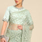 Trendy Saree Net Off White Embroidered Saree