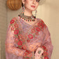 Classic Net Lavender Embroidered Saree