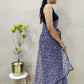 Trendy Saree Net Grey Print Saree