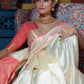 Trendy Saree Silk Off White Woven Saree