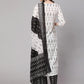 Salwar Suit Cotton Off White Print Salwar Kameez