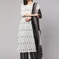 Salwar Suit Cotton Off White Print Salwar Kameez