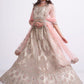 Lehenga Choli Net Off White Cord Work Lehenga Choli