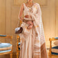 Classic Handloom Silk Tissue Off White Weaving Saree