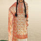 Palazzo Salwar Suit Muslin Off White Digital Print Salwar Kameez